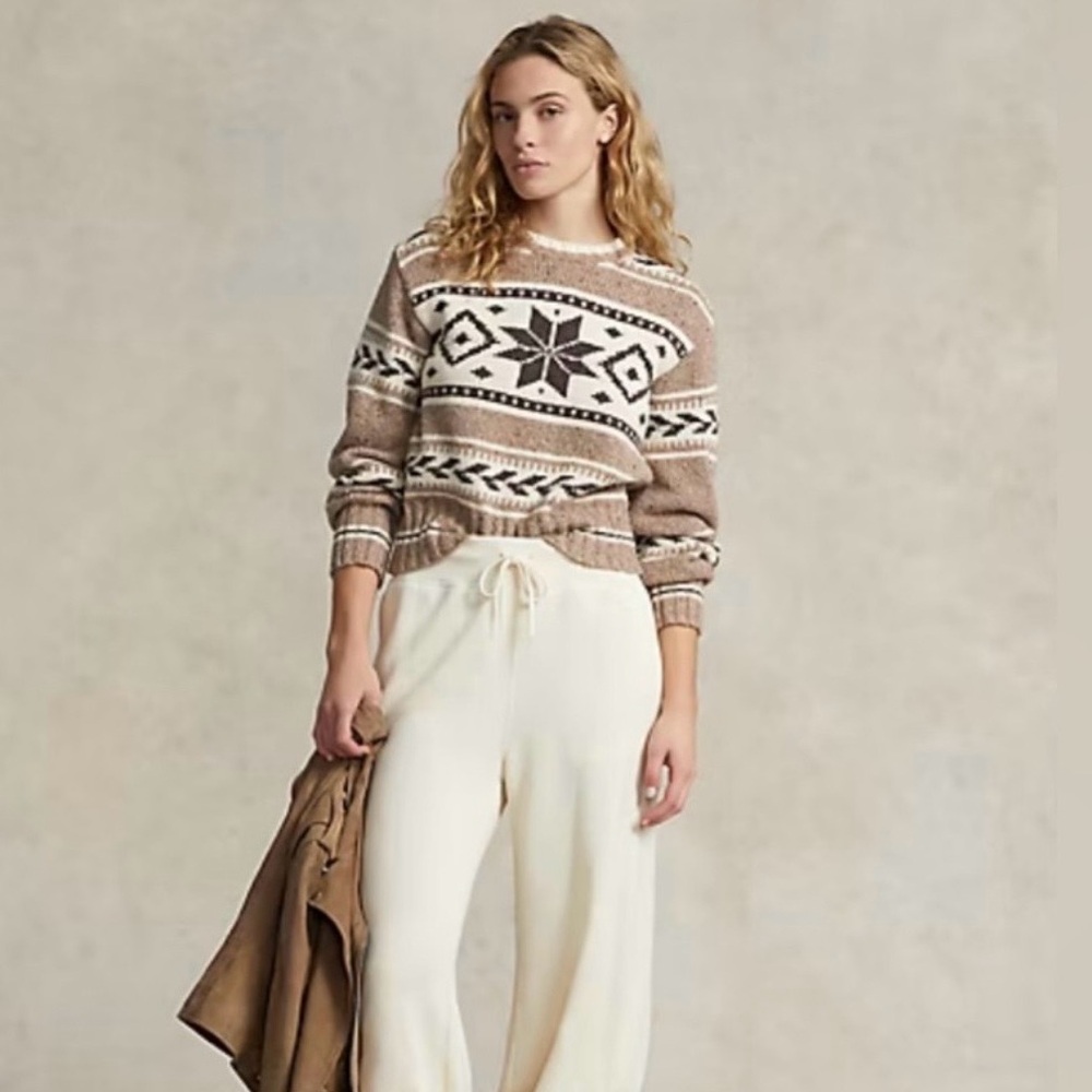 Polo Ralph Lauren
New Polo Ralph Lauren fair isle intarsia knit sweater - Picture 5 of 5